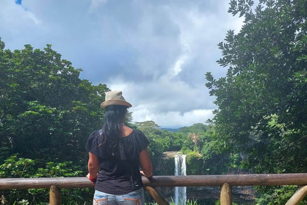 Mauritius Chamarel Viewpoint.